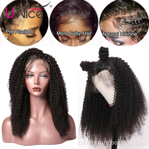 Wholesale Straight Glueless Front Lace Wig Virgin 100% Cheap Short Brazilian Hd Natural Human Hair Wig